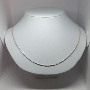 Sterling Silver "Diamond Cut" Rope Chain